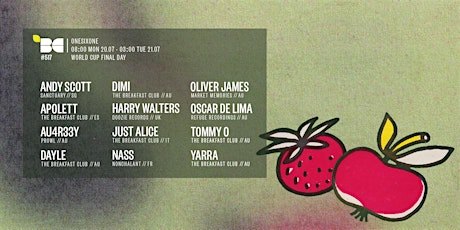 Breakfast Club #517 (Au433ry, Harry Walters, Oscar De Lima + more)