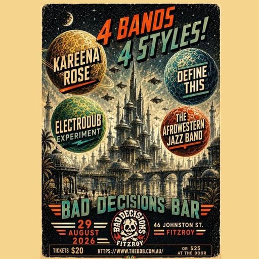 4 Bands, 4 Styles