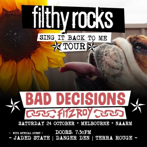 Filthy Rocks ‘Sing It Back To Me’ Debut Album Tour