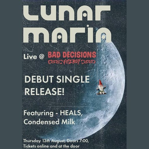 Lunar Maria - “Garden Gnome” Single Launch