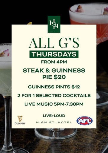All G’s Thursdays