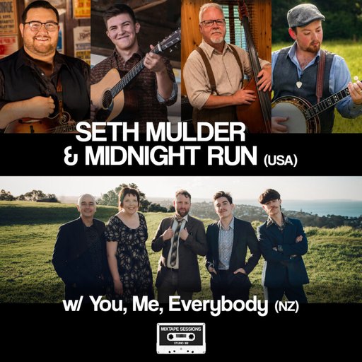 Seth Mulder & Midnight Run (USA) w/ You, Me, Everybody (NZ) – Mixtape Sessions @ Studio 188