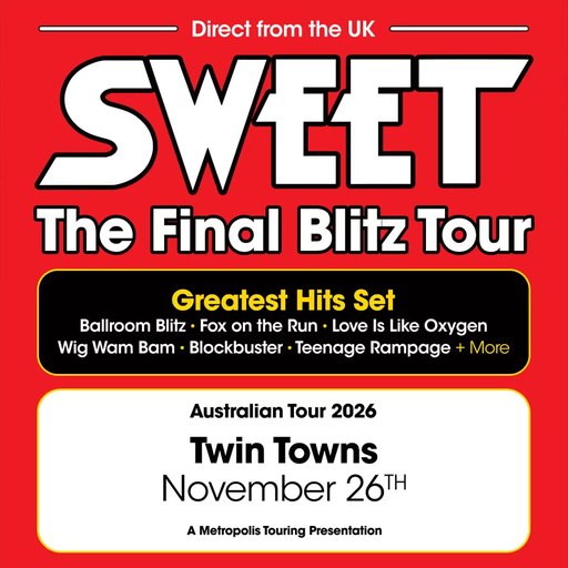 SWEET – THE FINAL BLITZ TOUR