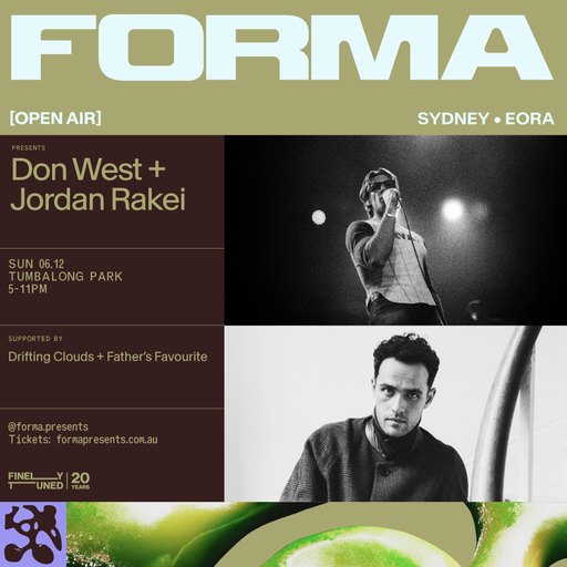 FORMA: Don West + Jordan Rakei