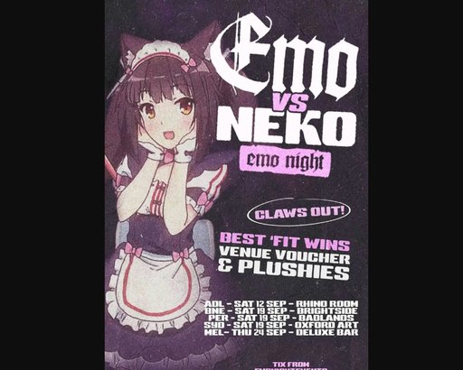 EMO VS NEKO MELBOURNE