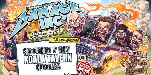 Damage Inc | Live at Koala Tavern