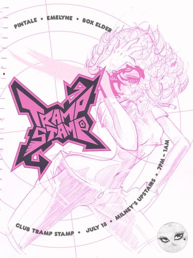 Club Tramp Stamp - Naarm Launch at Milney's Upstairs feat. Emelyne, Box Elder, Pintale