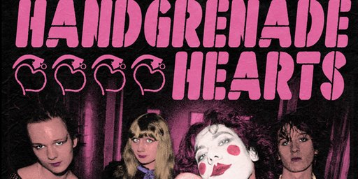 Handgrenade Hearts @ Tote Bandroom JULY 17 w/ Sloppy Jalopies, Winksy and Smooth Brains.