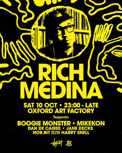clipp.art & WIP Music present Rich Medina (USA)