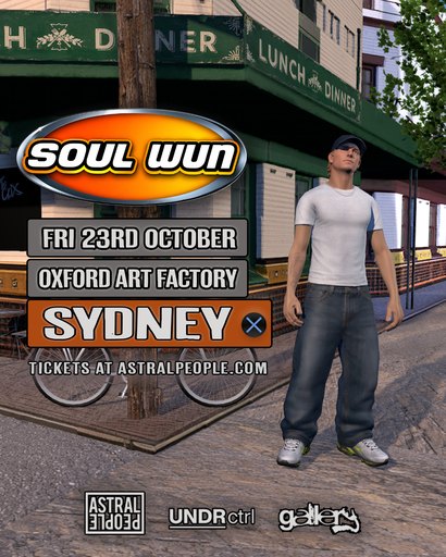 Soul Wun - SYDNEY - Oxford Art Factory