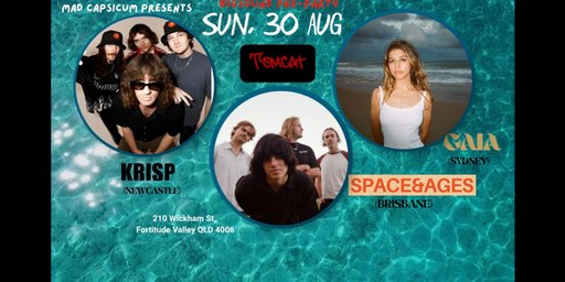Mad Capsicum presents KRISP, SPACE&AGES, GAIA