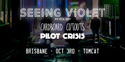 Seeing Violet - Sleepwalking Australian Tour