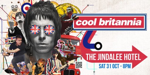 Cool Britannia LIVE in Jindalee