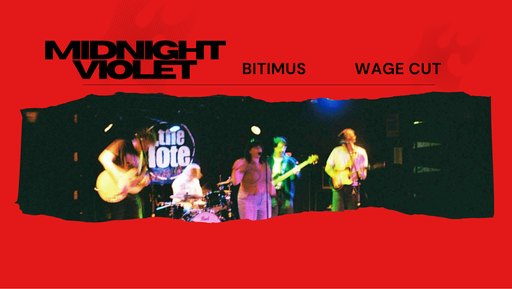 Midnight Violet at The Retreat Hotel Brunswick w/ Bitimus + Wage Cut