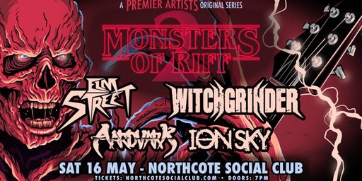 Monsters of Riff 2026 ft. Elm Street