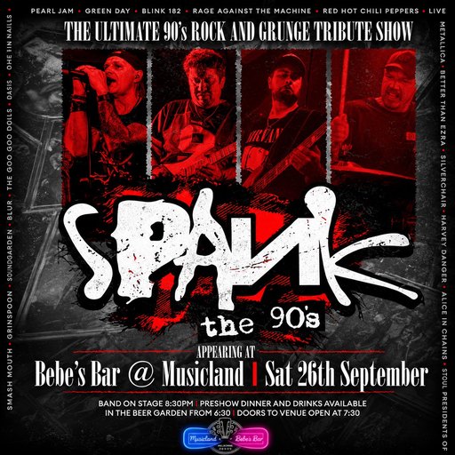 SPANK THE 90’s – LIVE AT BEBE’S BAR @ MUSICLAND