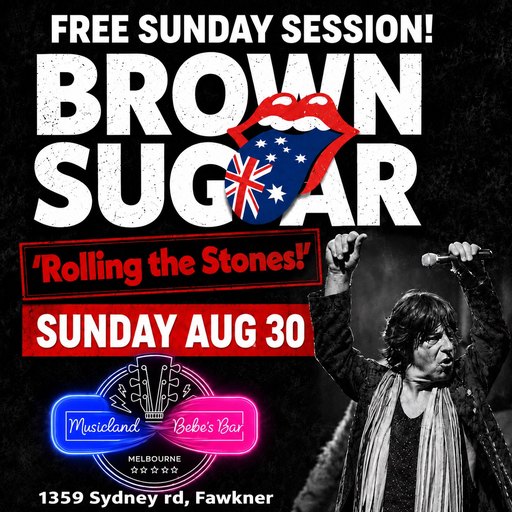 Free Sunday Brown Sugar - Rollin' The Stones Show Sun Aug 30
