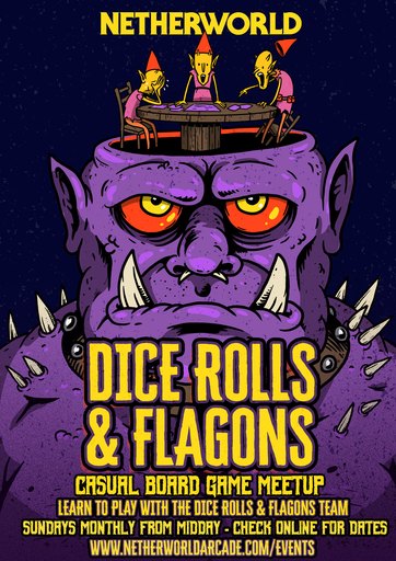 Dice Rolls & Flagons – Casual Board Game Meetup