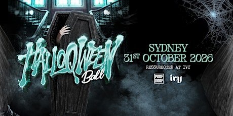 POOF DOOF Halloqween Ball - SYDNEY