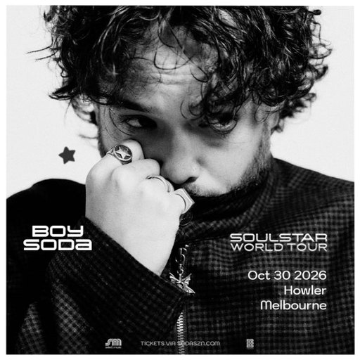 BOY SODA ‘SOULSTAR' World Tour
