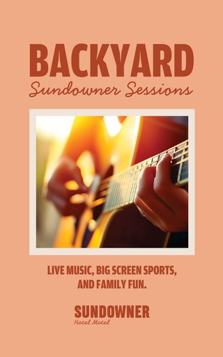 Sundowner Sessions
