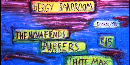 The Nova Fiends live @ the Bergy Bandroom
