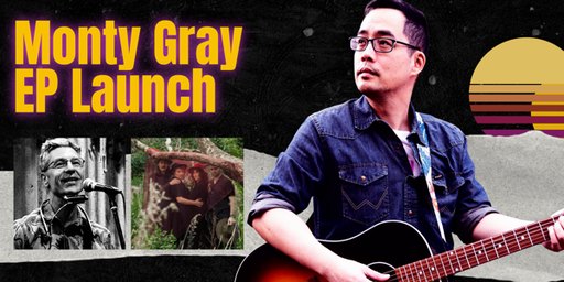 Monty Gray EP Launch with special guests Honeymoon Bridge and Ric Overing