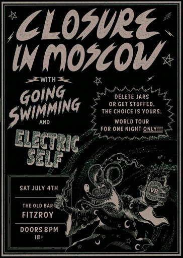 CLOSURE IN MOSCOW + GOING SWIMMING + ELECTRIC SELF