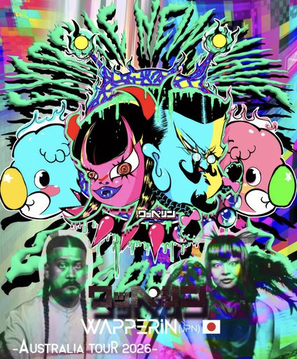WAPPERIN (JPN) + THE PINK TILES + ZIVA + CAT CRAWL