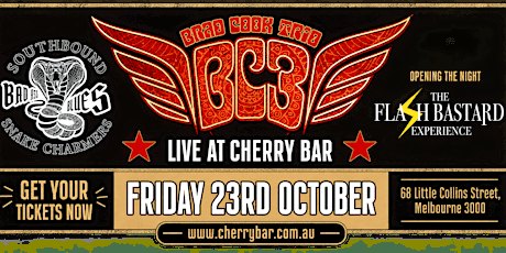 Brad Cook Trio Live at Cherry Bar FRI OCT 23