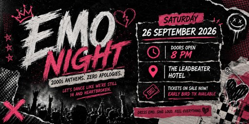 2000s EMO NIGHT