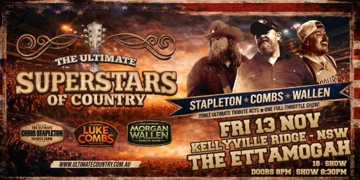 The Ultimate Superstars of Country Tribute Concert