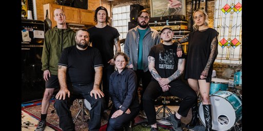 Slow Mass Australian tour Live at Marrickville Bowlo W/ Great ~ Falls