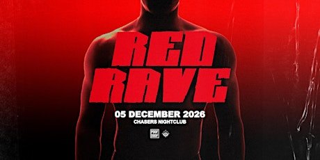 Red Rave - Sat 5th December