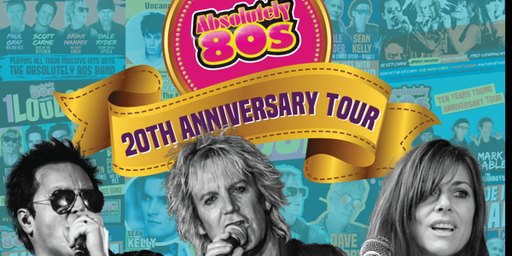 Absolutely 80s Supergoup - Scott Carne – Kids In The Kitchen Brian Mannix – Uncanny Xmen Ally Fowler – Chantoozies & the Absolutely 80s Band