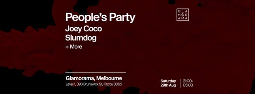 People's Party at Glamorama Saturdays