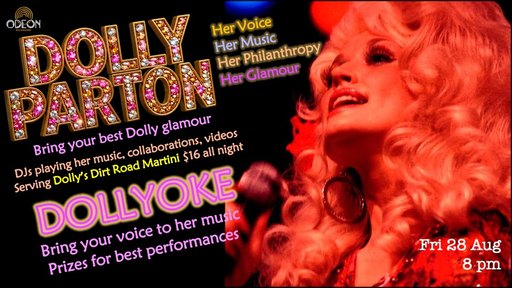 Celebrating Dolly Parton - DJs, DOLLYOKE & Dirt Road Martinis