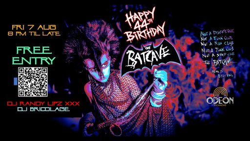 Happy 44th Birthday BATCAVE!