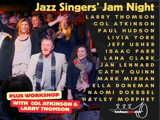 Jazz Singers' Jam Night - September 2026