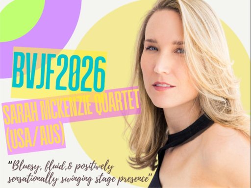 BVJF 2026 Premieres Sarah McKenzie Quartet (USA/AUS) - Saturday Evening