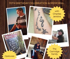 Another Round for Terry- 70th Birthday Celebration & Memorial