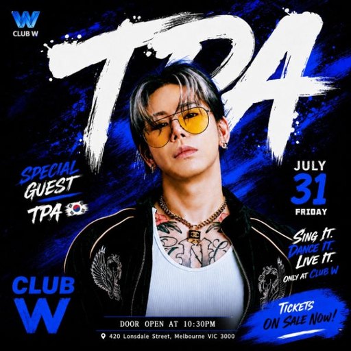 Club W Presents: DJ TPA Live in Melbourne | 2026 Australia Tour
