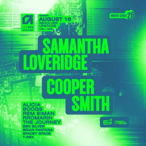 Samantha Loveridge & Cooper Smith | Winter Series pres. by Thick as Thieves