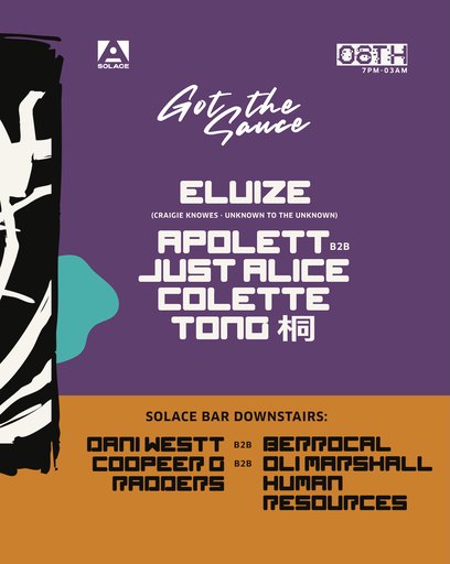 GOT THE SAUCE x Solace