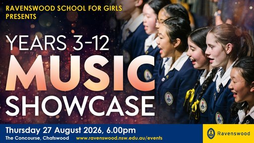 RAVENSWOOD YEARS 3-12 MUSIC SHOWCASE