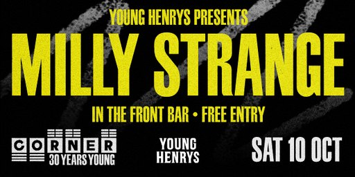 Front Bar Sessions with Milly Strange (Corner 30th Birthday)