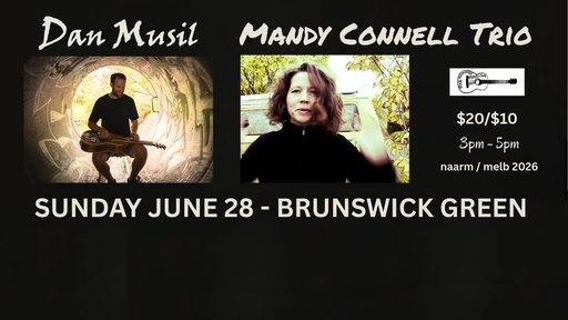 Dan Musil (solo) + Mandy Connell Trio