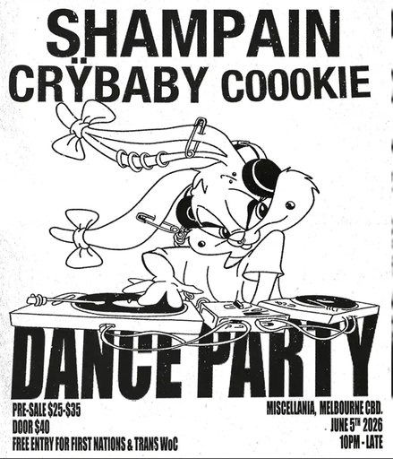 Dance Party Presents SHAMPAIN