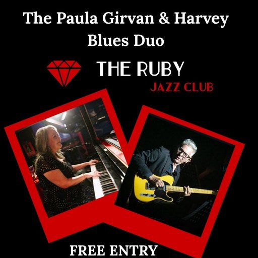 The Paula Girvan & Harvey BLues Duo - A Celebration of Jazz & Blues