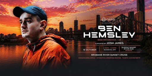 OASIS presents BEN HEMSLEY (BEBÉ) – Sunday 18th October